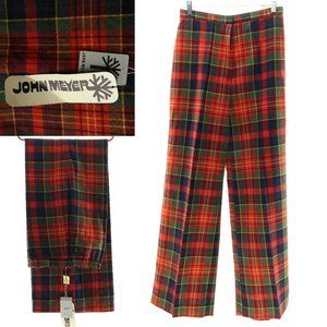 NWT John Meyer DEAD STOCK VINTAGE Women's Pants Size 14 Christmas Colors